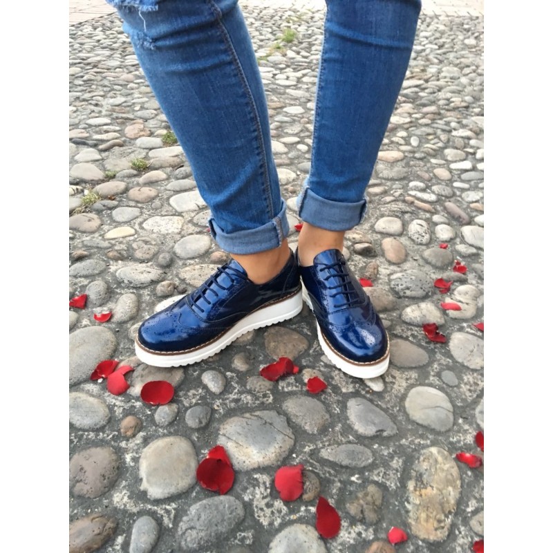 agencia Hong Kong manga Zapatos para mujer- noah azul- OutletShop Colombia